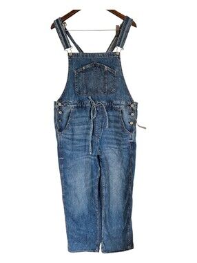 American Eagle 90's Baggy Overall With Tie At Waist Large